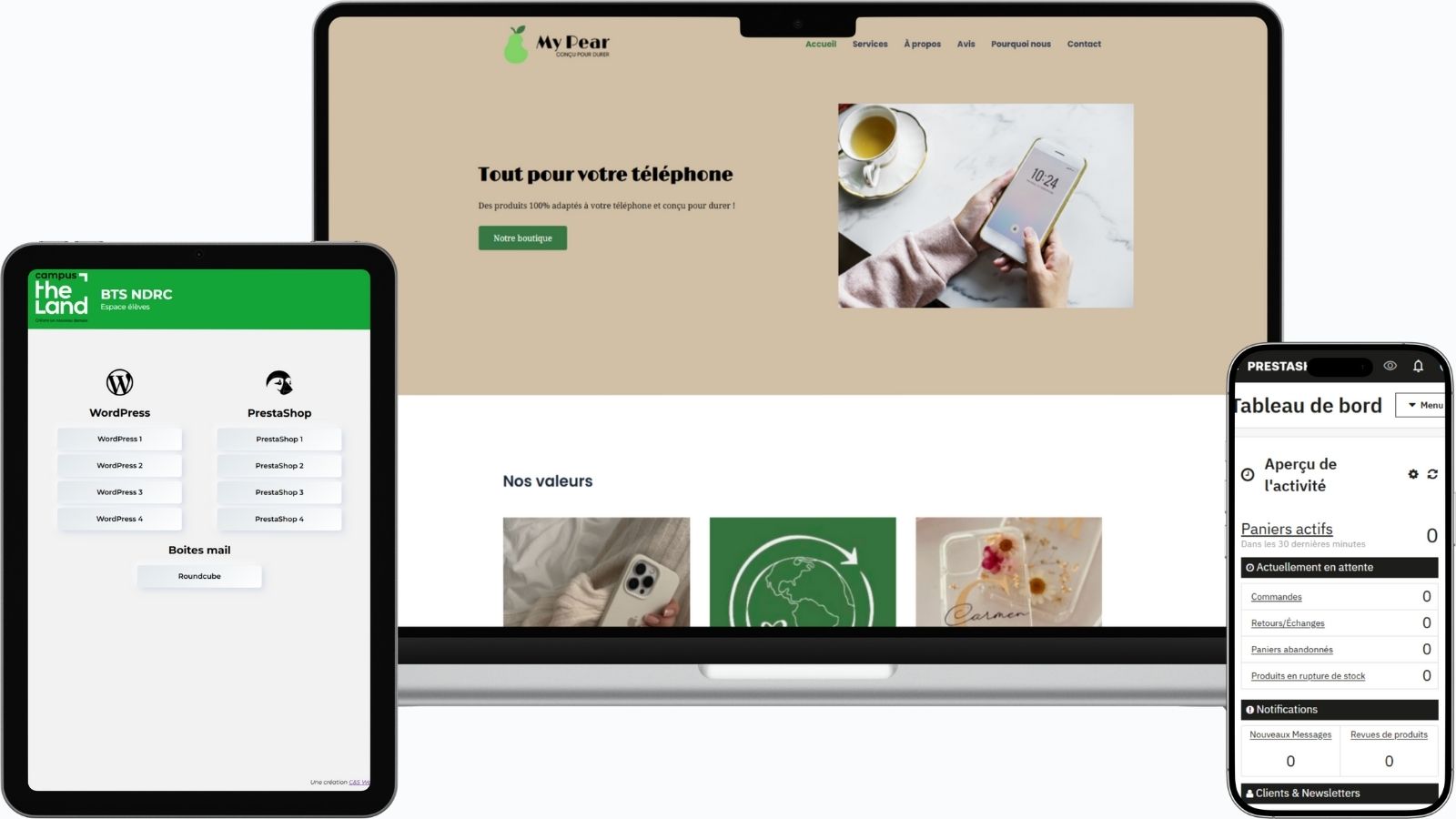 Création de sites internet à Saint-Malo - C&S Web